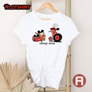 Disney Mode Cars McQueen And Mater Shirt