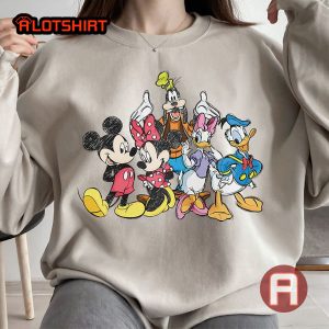 Vintage Disneyland Mickey And Friends Shirt