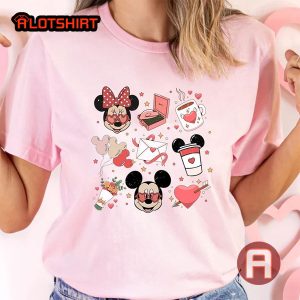 Disney Mickey And Minnie Valentine's Shirt