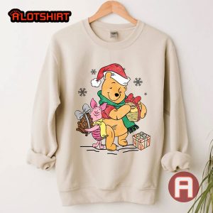 Disney Winnie The Pooh And Piglet Christmas Shirt