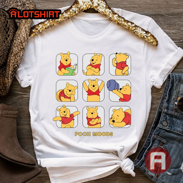 Funny Disney Winnie The Pooh Moods Shirt