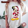 Disney Santa Mickey Mouse Christmas Shirt