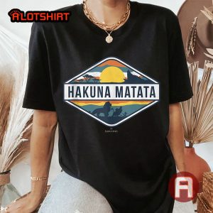 Disney The Lion King Hakuna Matata Diamond Logo Shirt