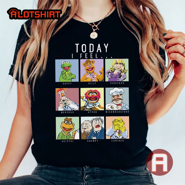 Disney The Muppets Characters Today I Fell Shirt