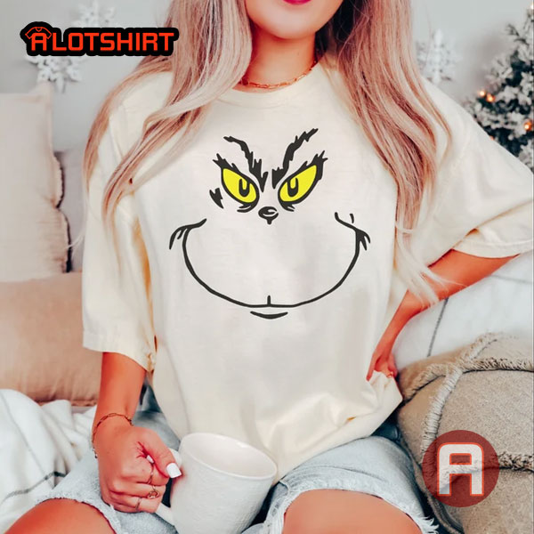 Funny Grinch Face Shirt