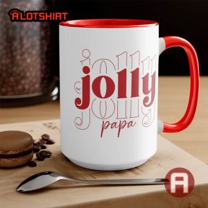 Jolly PaPa Coffee Mug Christmas Gift For Dad