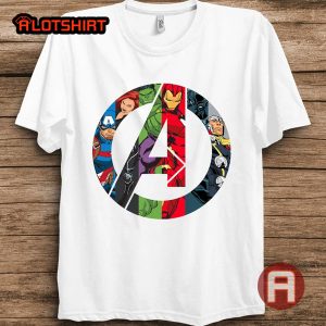 Marvel Avengers Characters A Logo Shirt