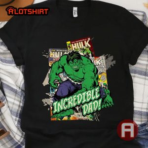 Vintage Marvel Hulk Incredible Dad Shirt