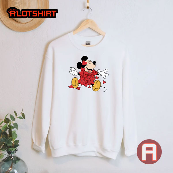 Disney Mickey Love Valentine Day Shirt