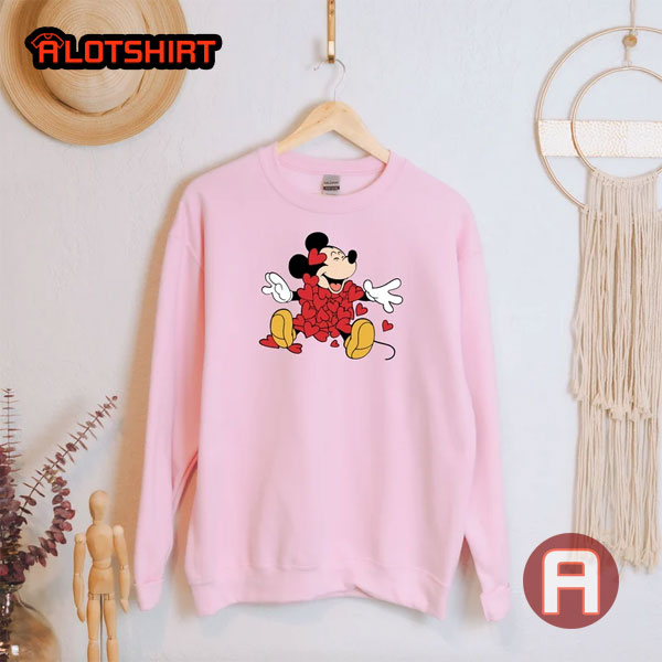 Disney Mickey Love Valentine Day Shirt