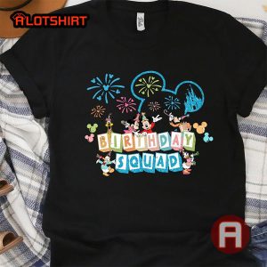 Disney Mickey And Friends Happy Birthday Shirt
