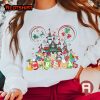 Castle Disneyland Mickey and Friends Merry Christmas Shirt