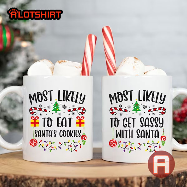 Most Likely To Matching Christmas Mug