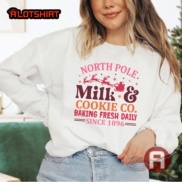North Pole Cookies Co. Baked Fresh Christmas Shirt