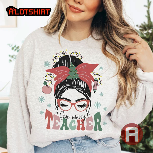 One Merry Teacher Christmas Shirt