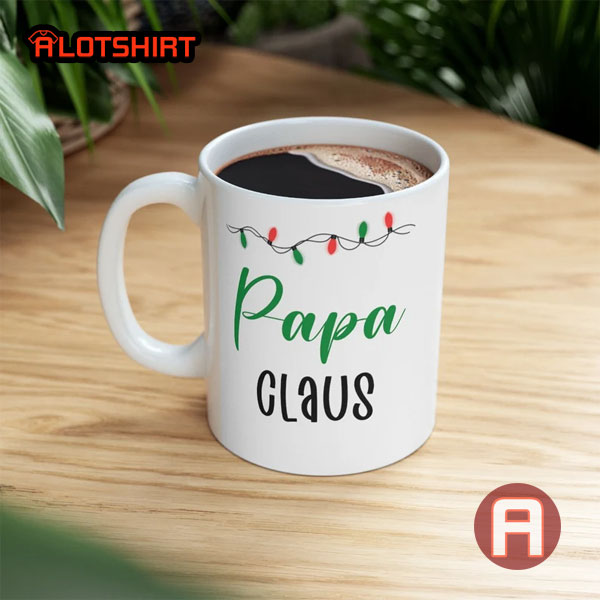 Papa Claus Christmas Mug For Dad