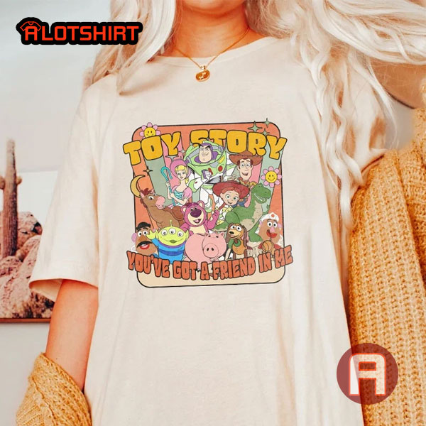 Retro Disney Toy Story And Friends Shirt