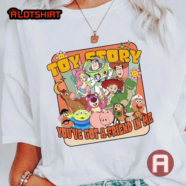 Retro Disney Toy Story And Friends Shirt