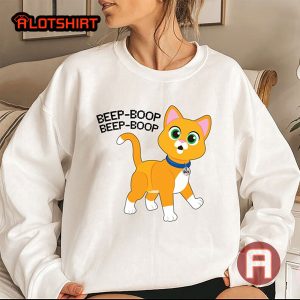 Disney Sox Cat Beep-Boop Shirt