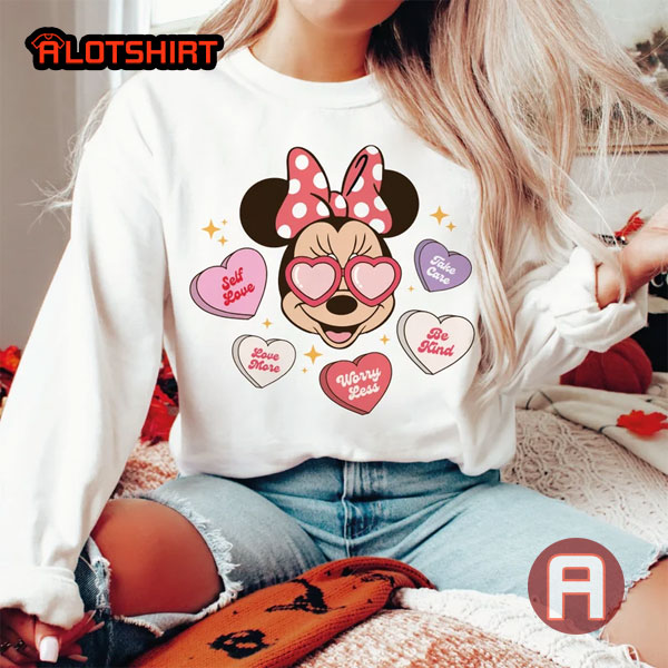 Disney Valentines Minnie Mouse Shirt