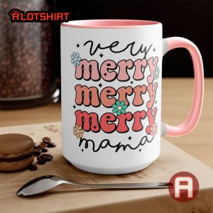 Very Merry Mama Christmas Coffee Mug