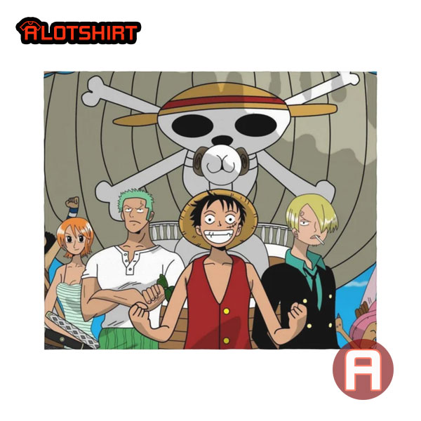 Funny One Piece Graphic Blanket