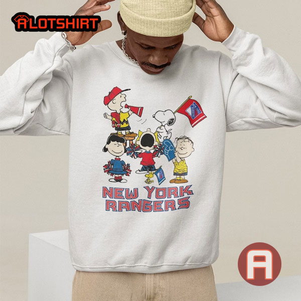 New York Rangers NHL Snoopy Peanuts Shirt