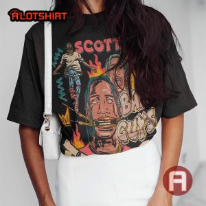 Vintage Travis Scott Rapper Bad Guys Shirt