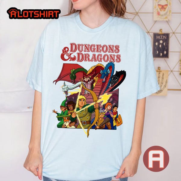 D&D (Dungeons & Dragons) Cartoon Heroes vs Venger Shirt