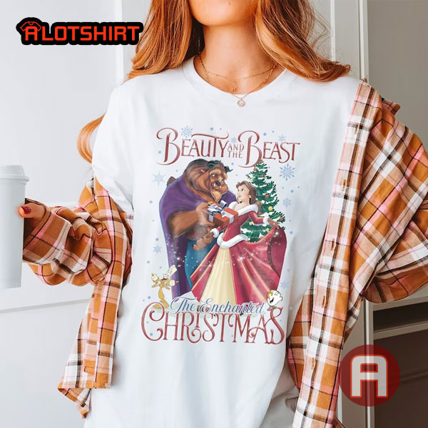 Disneyland Beauty And The Beast Christmas Shirt