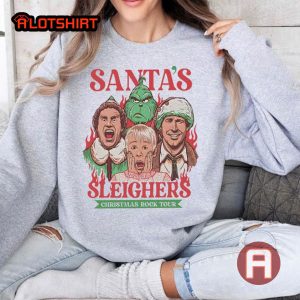 Home Alone, Grinch, Elf Movie Characters Christmas Shirt