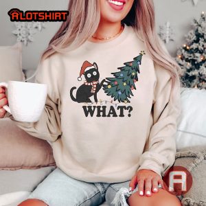 Funny What Christmas Cat Shirts