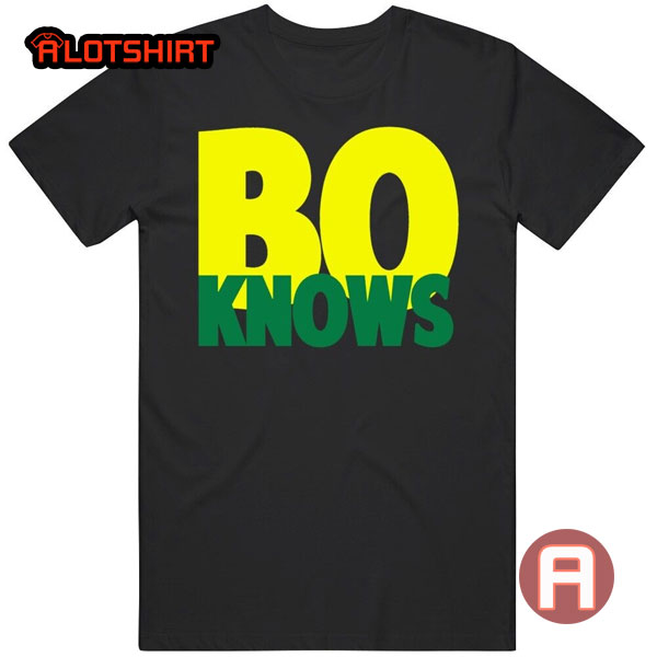 Bo Nix College Football Fan Bo Knows Parody v5 T Shirt