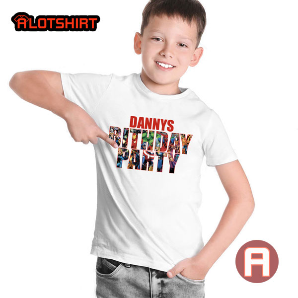 Marvel Birthday Party Personalised T-Shirt